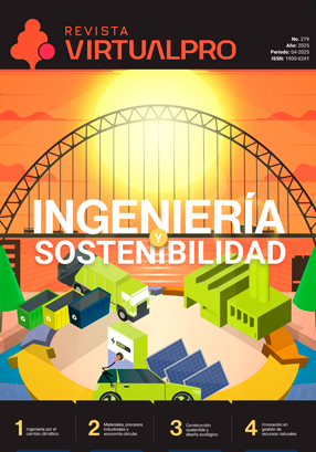Portada revista Ingeniería y sostenibilidad
