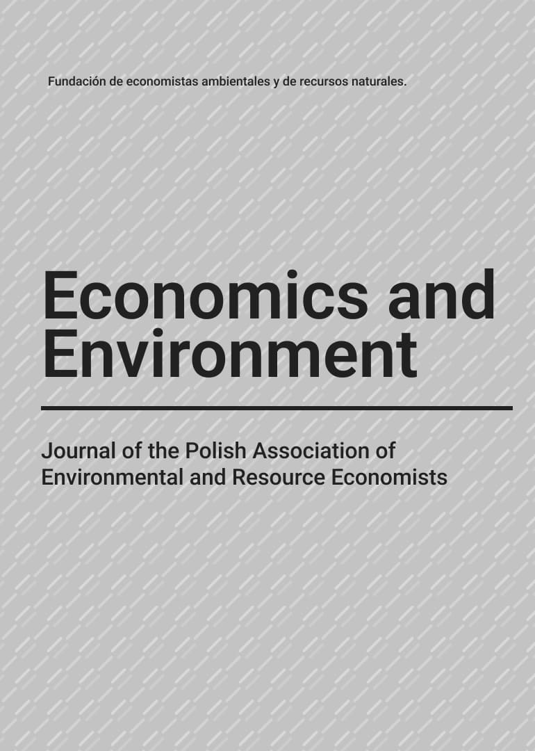 Portada revista Economía y Medio Ambiente - Ekonomia i Środowisko Vol. 73 Núm. 2