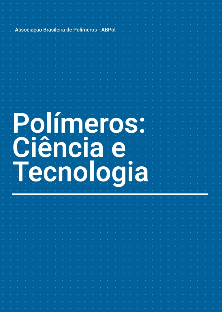 Portada revista Polímeros: Ciência e Tecnologia Vol. 33 Núm. 1
