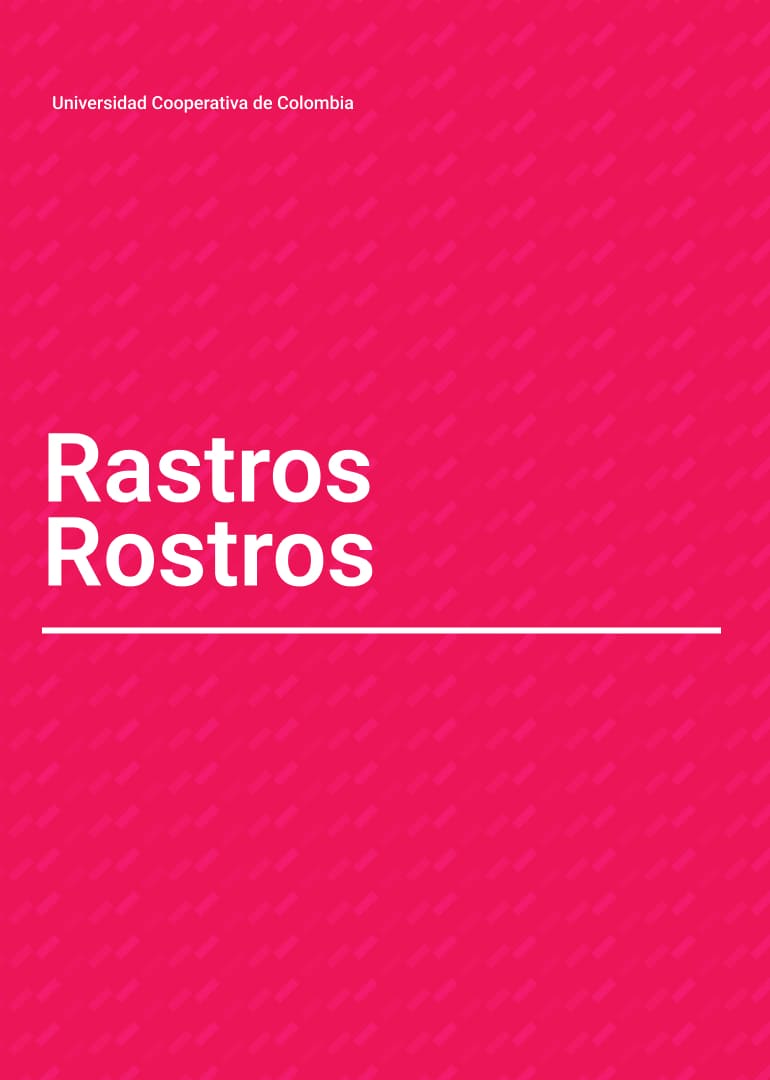Portada revista Rastros Rostros Vol. 26 Núm. 1