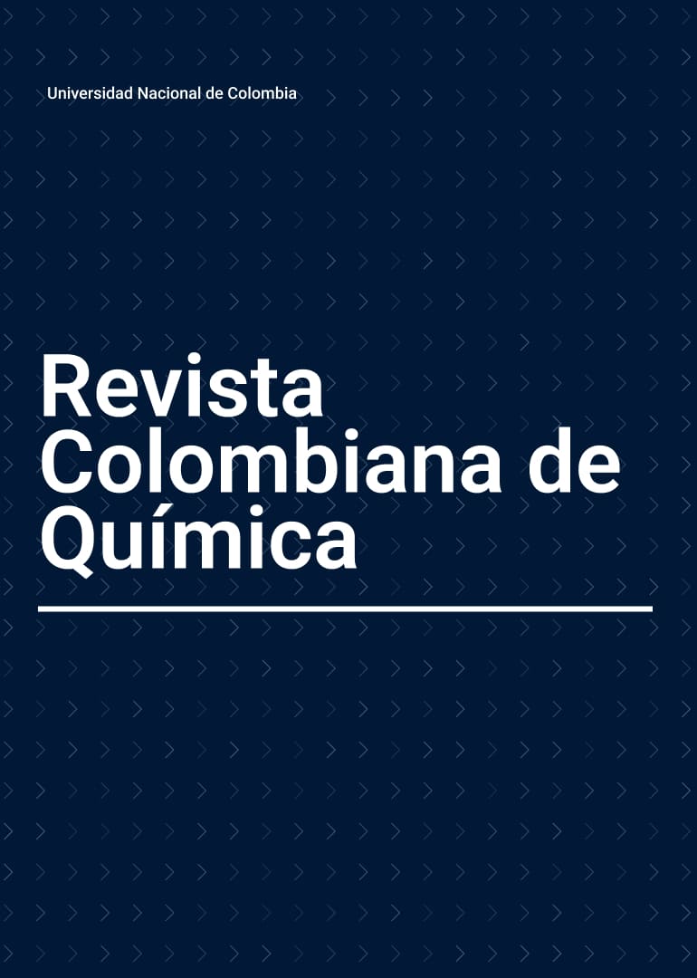 Portada revista Revista Colombiana de Química Vol. 52 Núm. 3