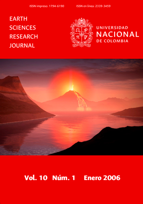 Earth Sciences Research Journal (ESRJ) Vol. 10. No. 1