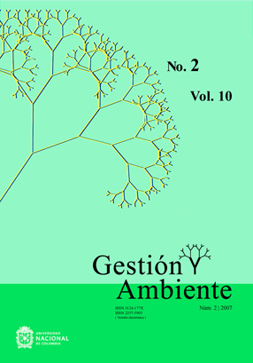 Revista Gestin y Ambiente Vol. 10, Nm. 2 2007