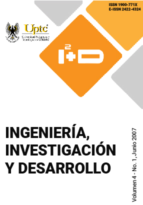 Ingeniera Investigacin y Desarrollo I2-D Vol. 4 Nm. 1