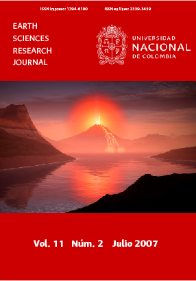 Earth Sciences Research Journal (ESRJ) Vol. 11. No. 2