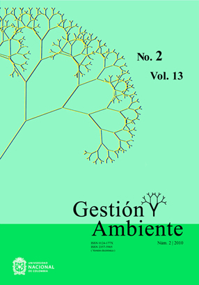 Revista Gestin y Ambiente Vol. 13, Nm. 2 2010