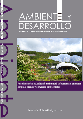 Ambiente y Desarrollo Vol. 15 No. 28