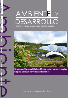 Ambiente y Desarrollo Vol. 15 No. 29