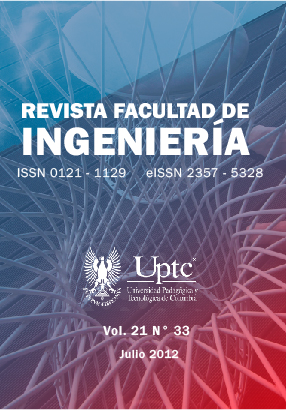 Revista facultad de Ingeniera Vol. 21 No.33