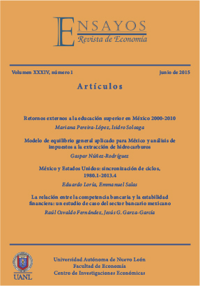 Ensayos Revista de Economa Vol. 34 Nm. 1