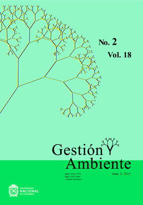 Revista Gestin y Ambiente Vol. 18, Nm. 2 2015