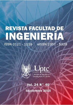 Revista facultad de Ingeniera Vol. 24 No. 40