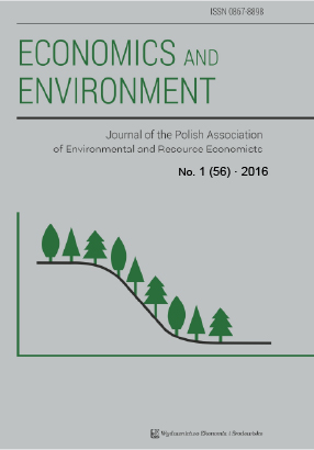 Economa y Medio Ambiente - Ekonomia i Środowisko Vol. 56 Nm. 1