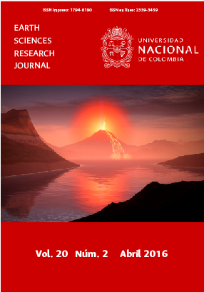 Earth Sciences Research Journal (ESRJ) Vol. 20. No. 2