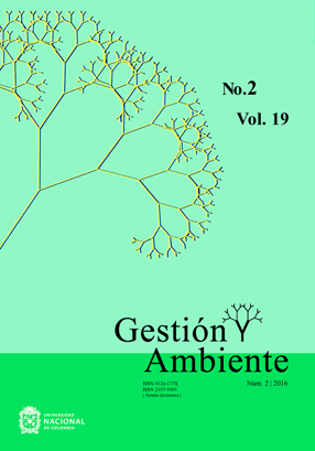 Revista Gestin y Ambiente Vol. 19, Nm. 2 2016