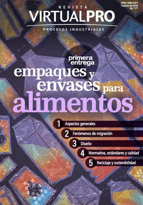 Empaques y envases para alimentos. Primera entrega