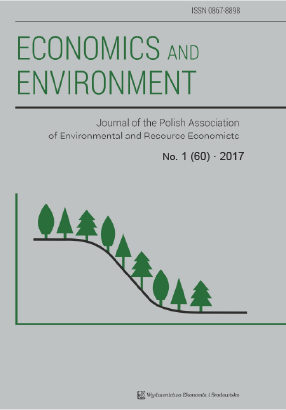 Economa y Medio Ambiente - Ekonomia i Środowisko Vol. 60 Nm. 1 