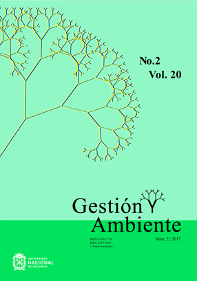 Revista Gestin y Ambiente Vol. 20, Nm. 2 2017