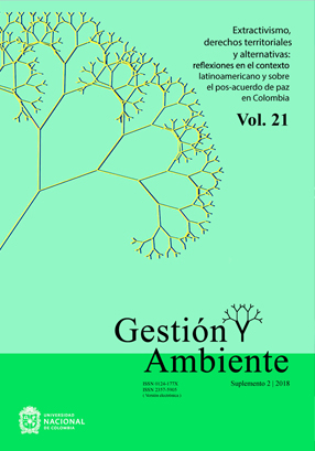 Revista Gestin y Ambiente Vol. 21, Nm. 2Supl 2018