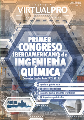 1er Congreso Iberoamericano De Ingeniera Qumica