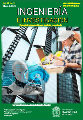 Ingenieria e Investigacin  Vol. 40 Nm. 2