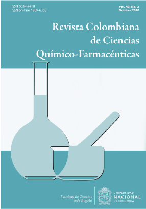 Revista Colombiana de Ciencias Qumico-Farmacuticas Vol. 49 Nm. 3