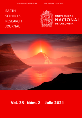 Earth Sciences Research Journal (ESRJ)  Vol. 25 Nm. 2 (2021)