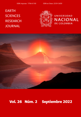 Earth Sciences Research Journal (ESRJ)  Vol. 26 Nm. 2 (2022)