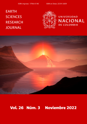 Earth Sciences Research Journal (ESRJ)  Vol. 26 Nm. 3 (2022)