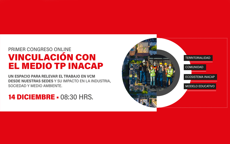 II Congreso Nacional de Vinculación con el Medio TP INACAP 2022