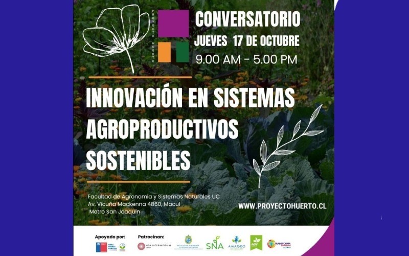 Conversatorio Internacional Innovacin en Sistemas Agroproductivos Sostenibles